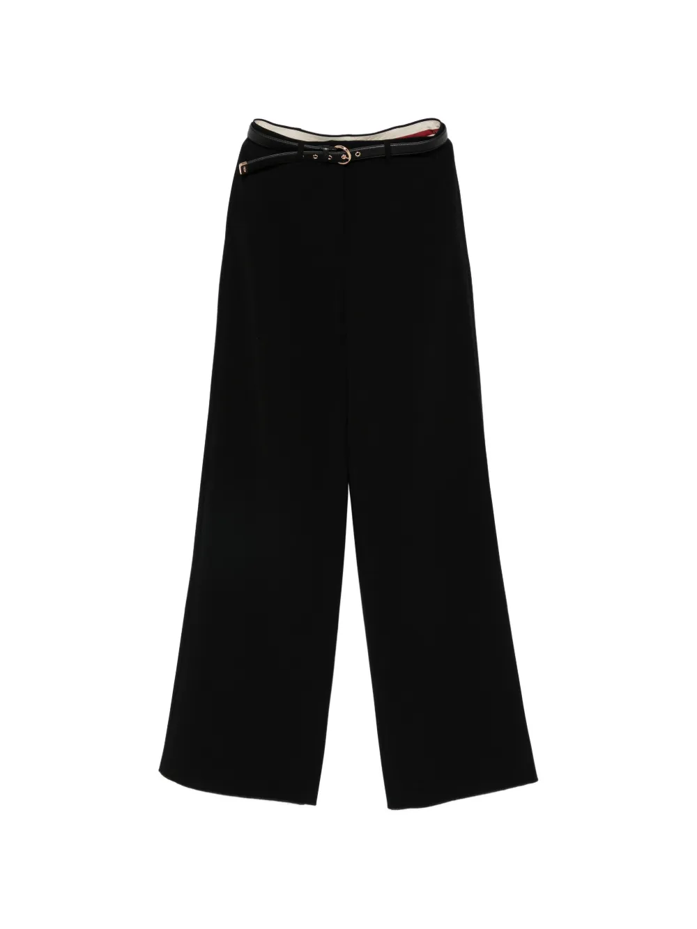 Max Mara fluid belt trousers - Nero
