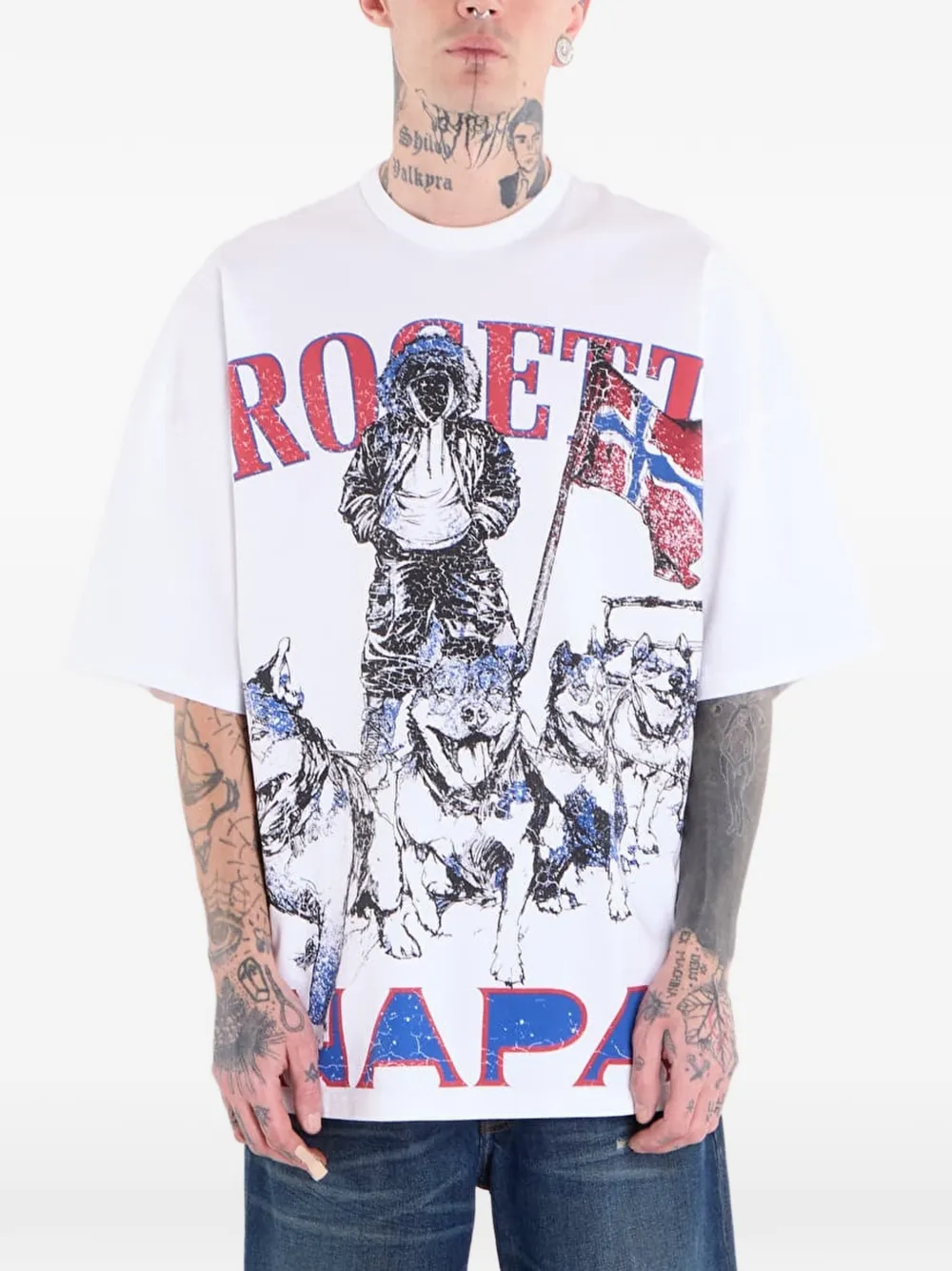 Napapijri short-sleeve T-shirt - Bianco