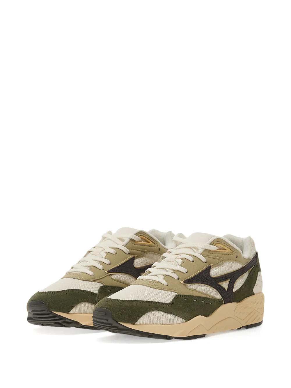 Mizuno logo-detail sneakers Beige