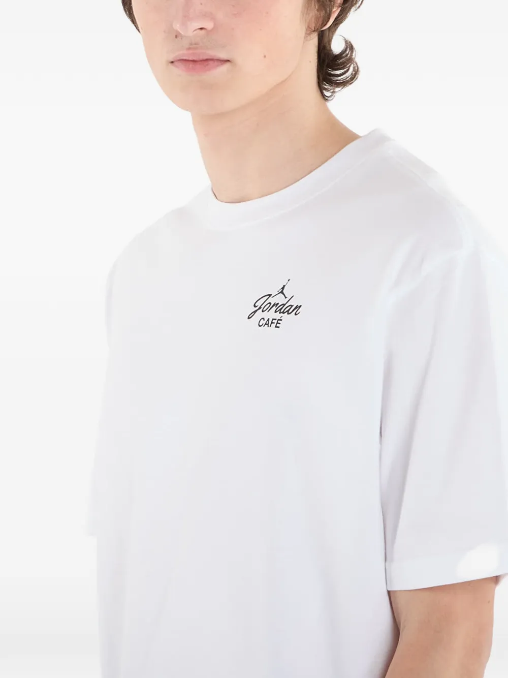 Jordan T-shirt met korte mouwen Wit