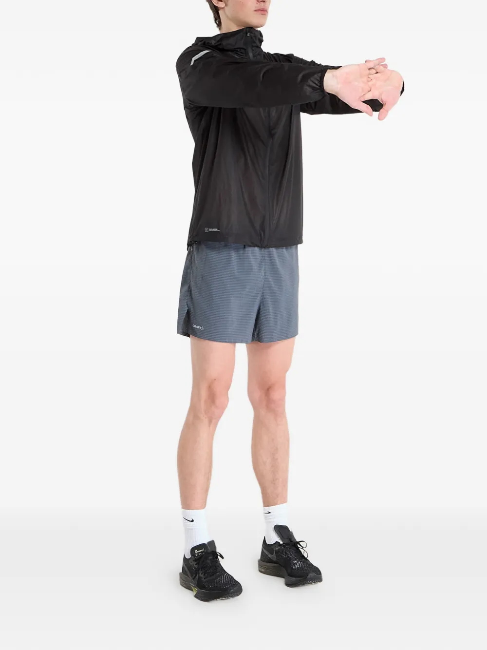 CRAFT Shorts met elastische taille Grijs