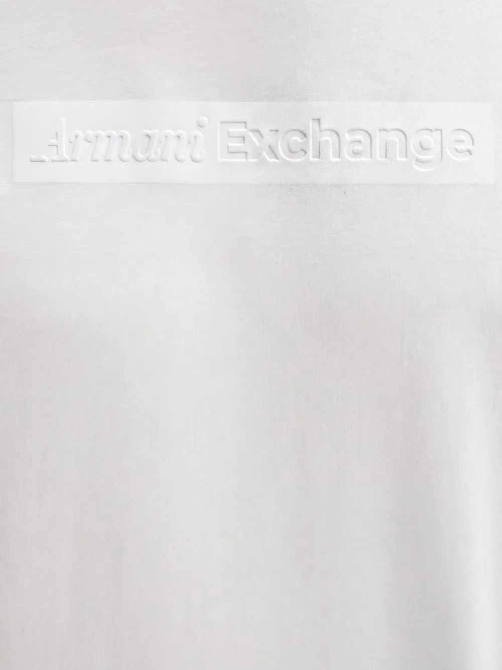 Armani Exchange T-shirt met logoprint Wit