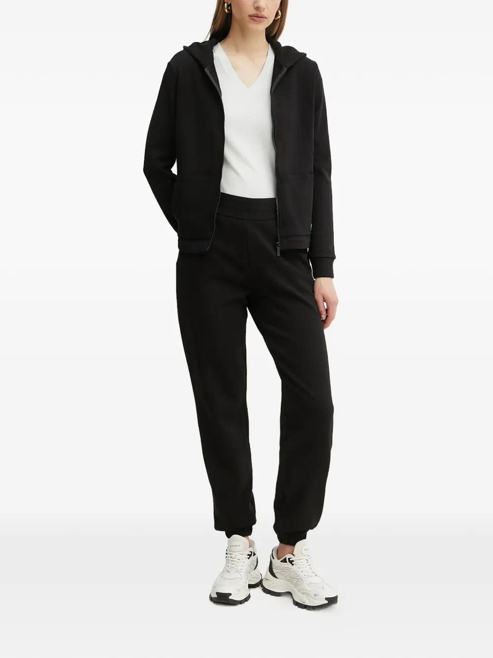 Armani Exchange T-shirt met V-hals Wit