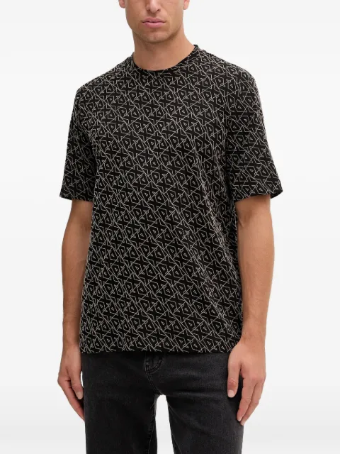 Armani Exchange geometric-print T-shirt