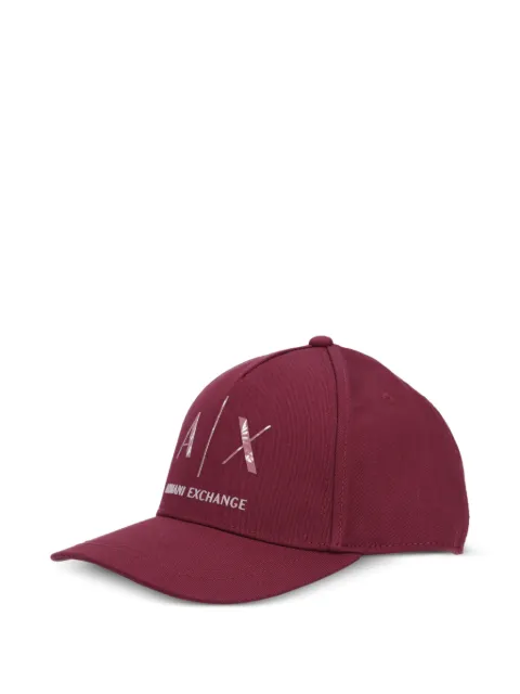 Armani Exchange gorra de béisbol con logo