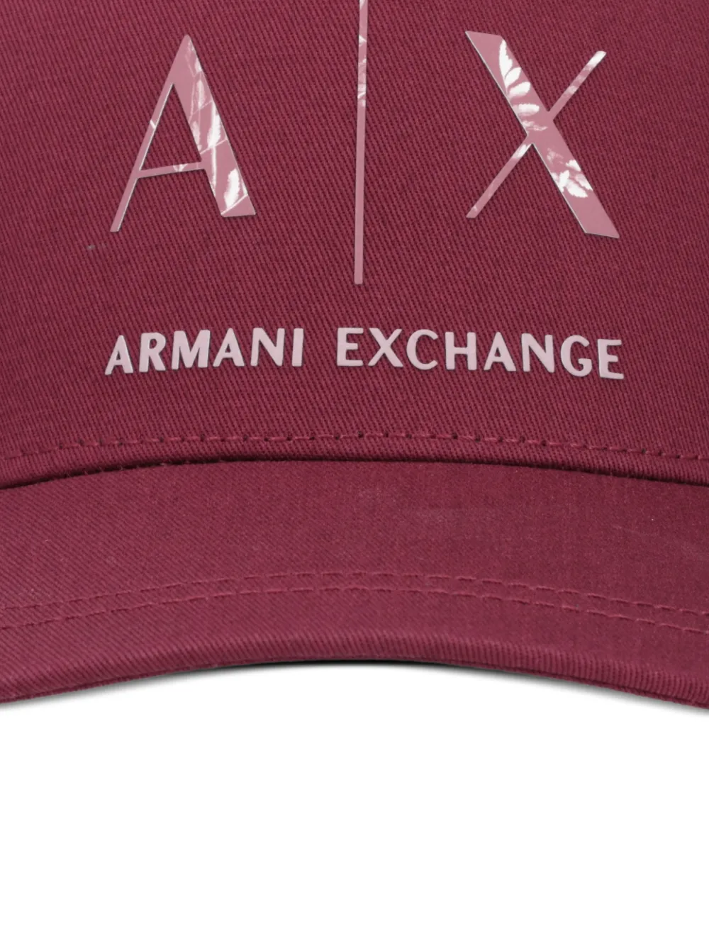  Armani Exchange Gorra Con Logo - Rojo 