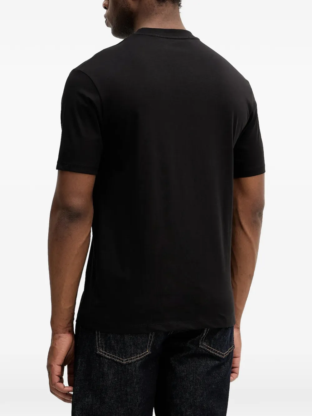 Karl Lagerfeld T-shirt met portretprint Zwart