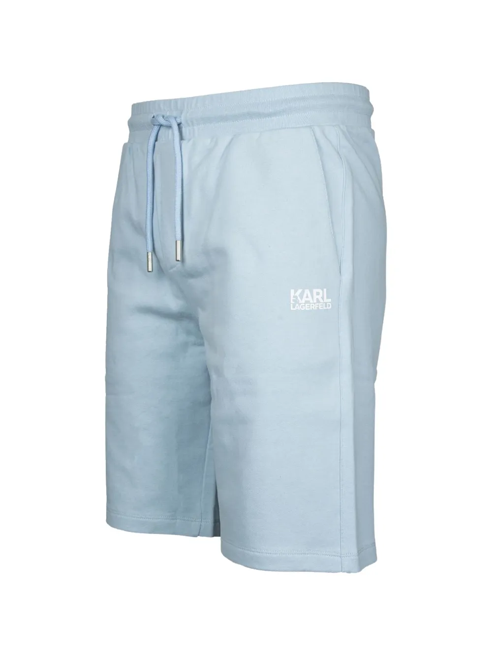 Karl Lagerfeld drawstring-waist shorts Blauw