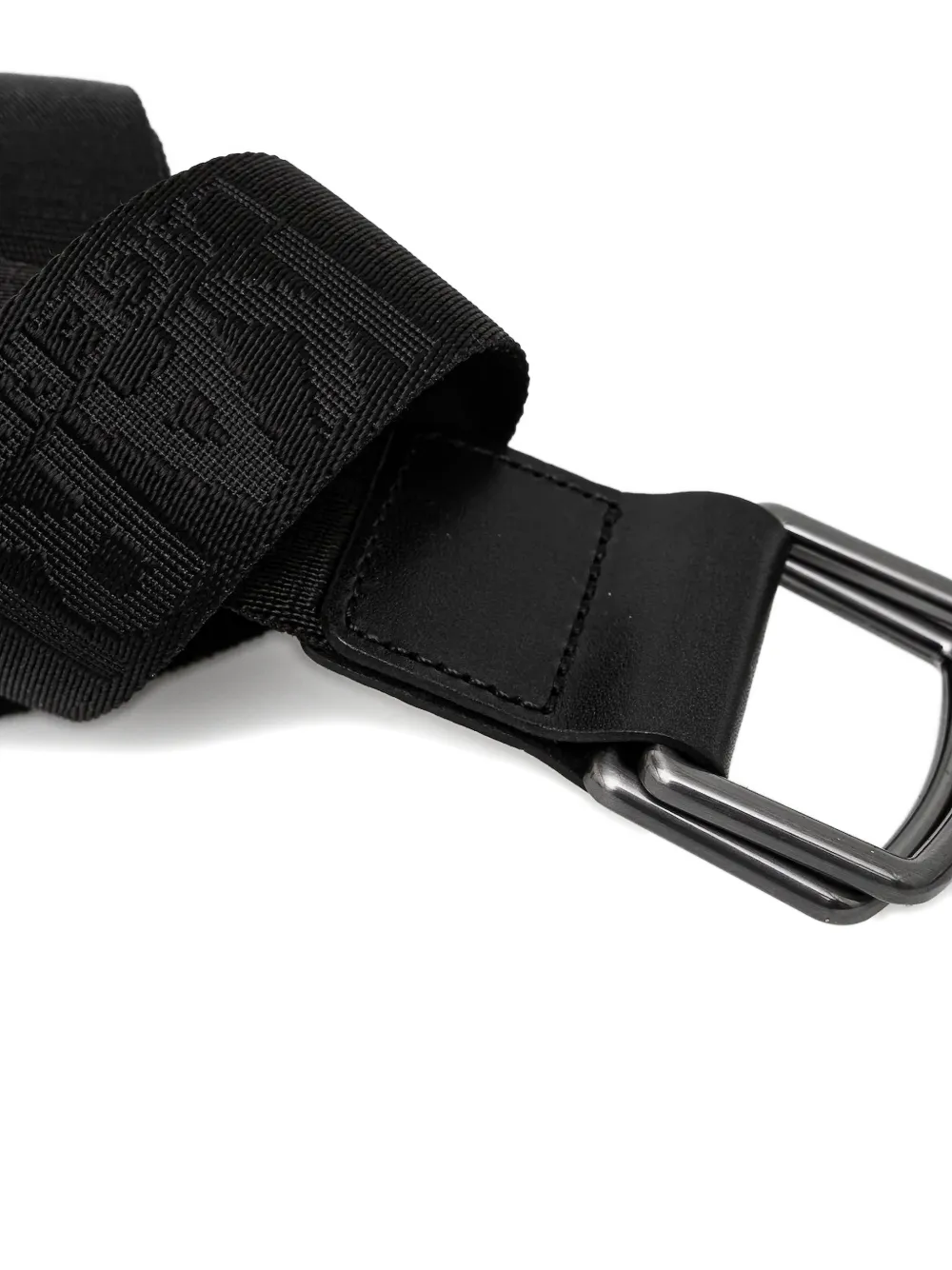 Karl Lagerfeld Riem met vierkante gesp Zwart