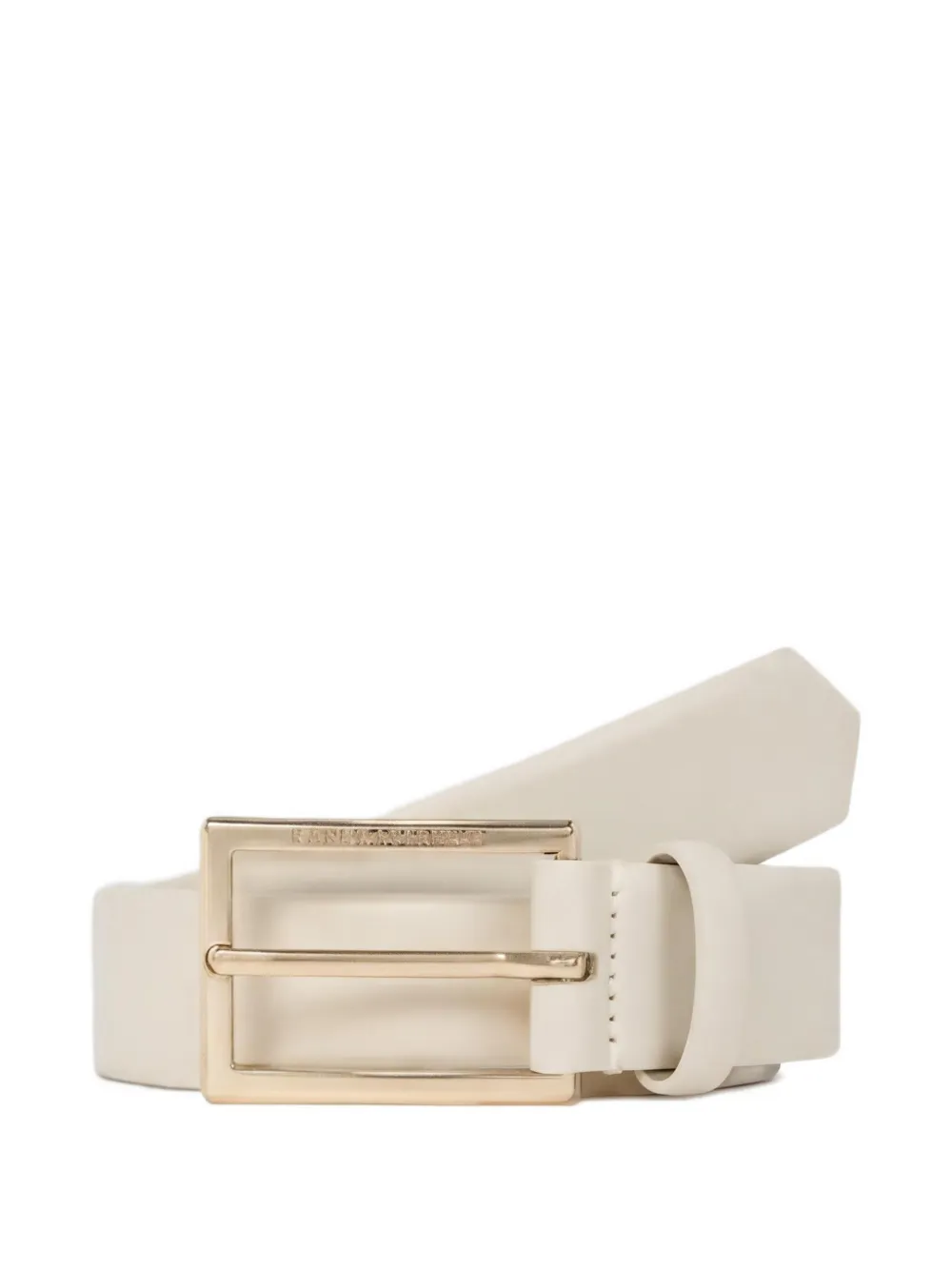 Karl Lagerfeld logo-engraved buckle belt - Toni neutri