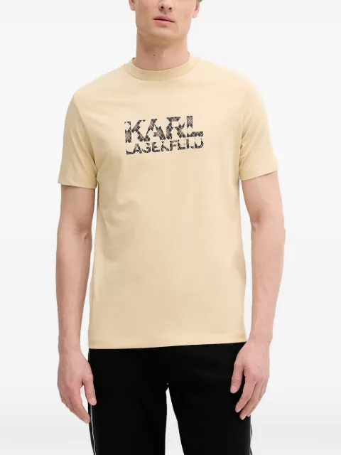 Karl Lagerfeld logo-detail cotton T-shirt
