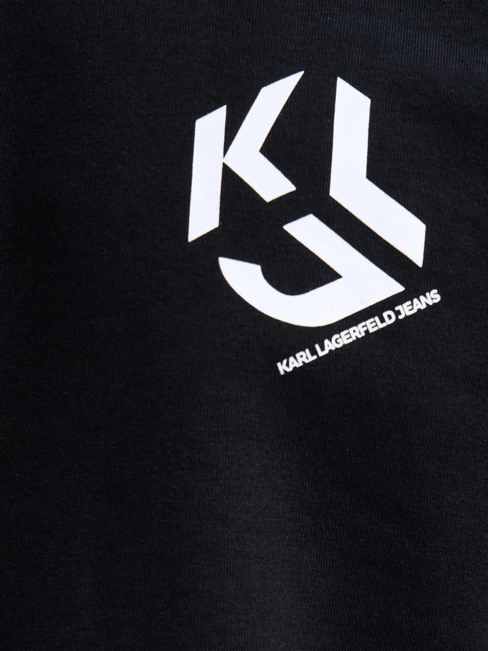Karl Lagerfeld Jeans Sweater met logo Zwart