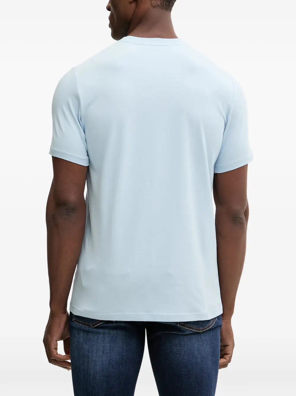 Karl Lagerfeld T-shirt met logoprint Blauw