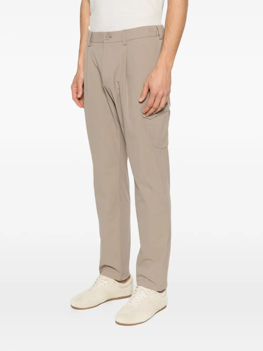 Herno Broek met cargo zak Beige