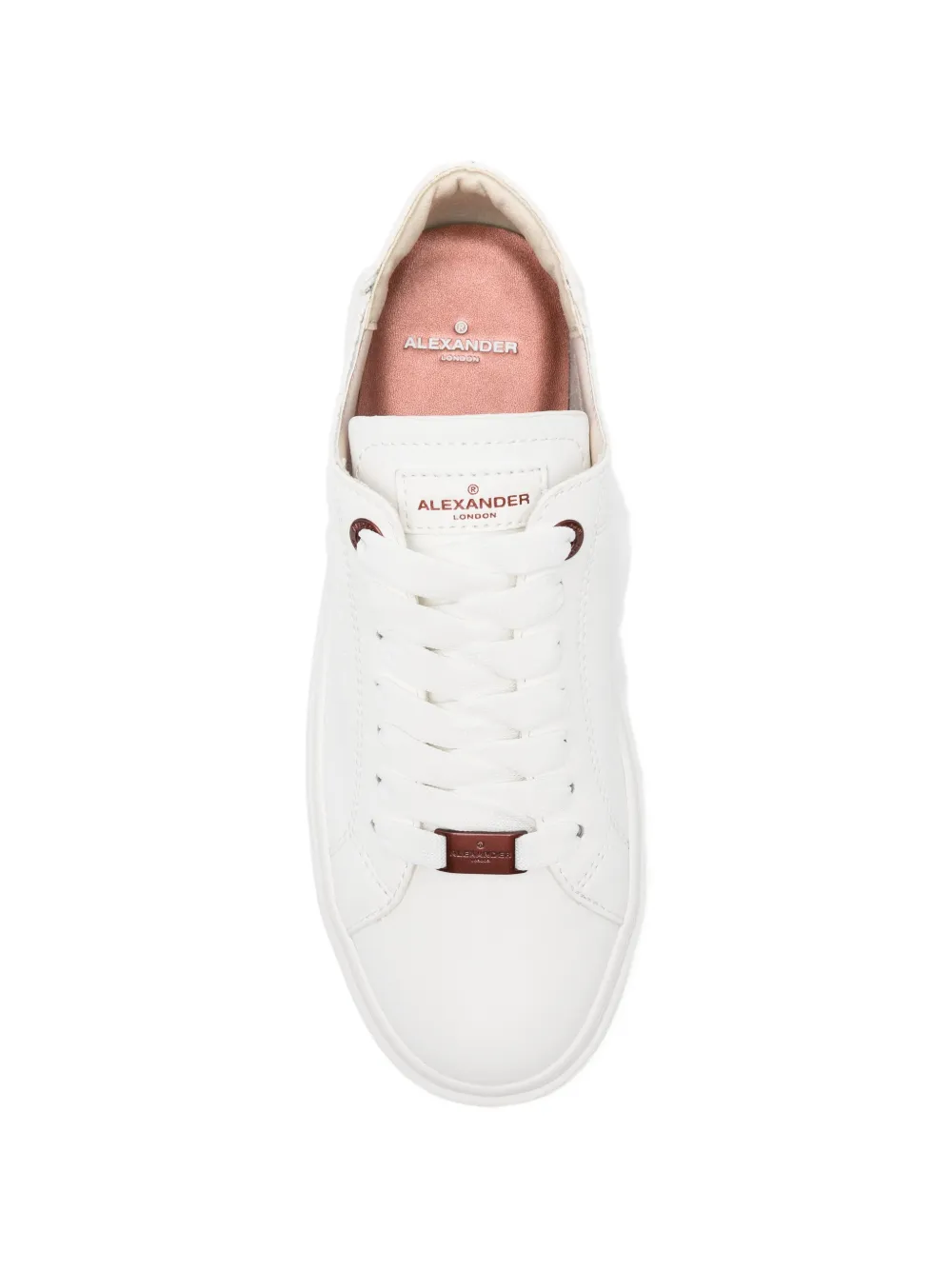 Alexander Smith London leather sneakers Wit