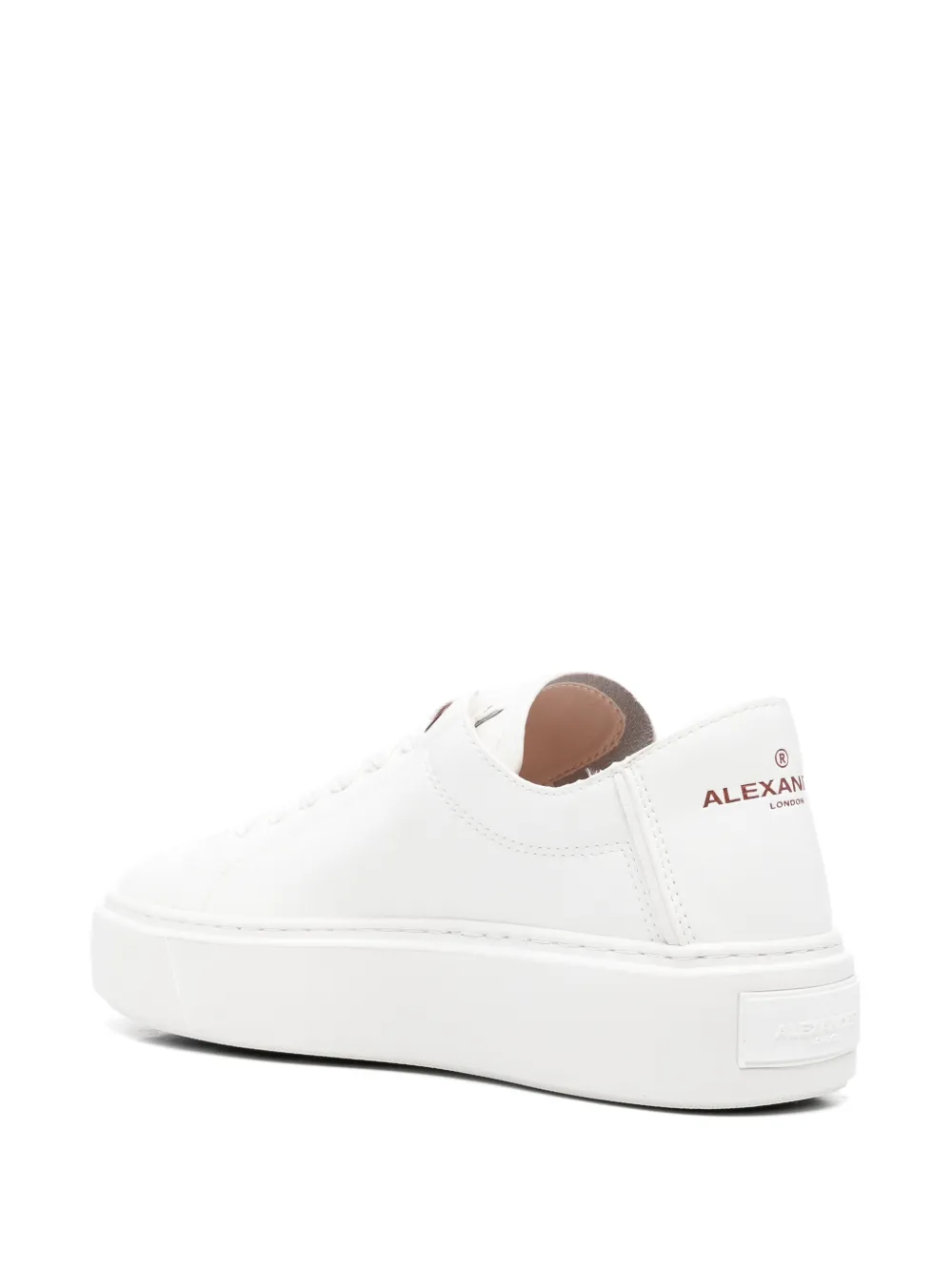  Alexander Smith London Leather Sneakers - White 