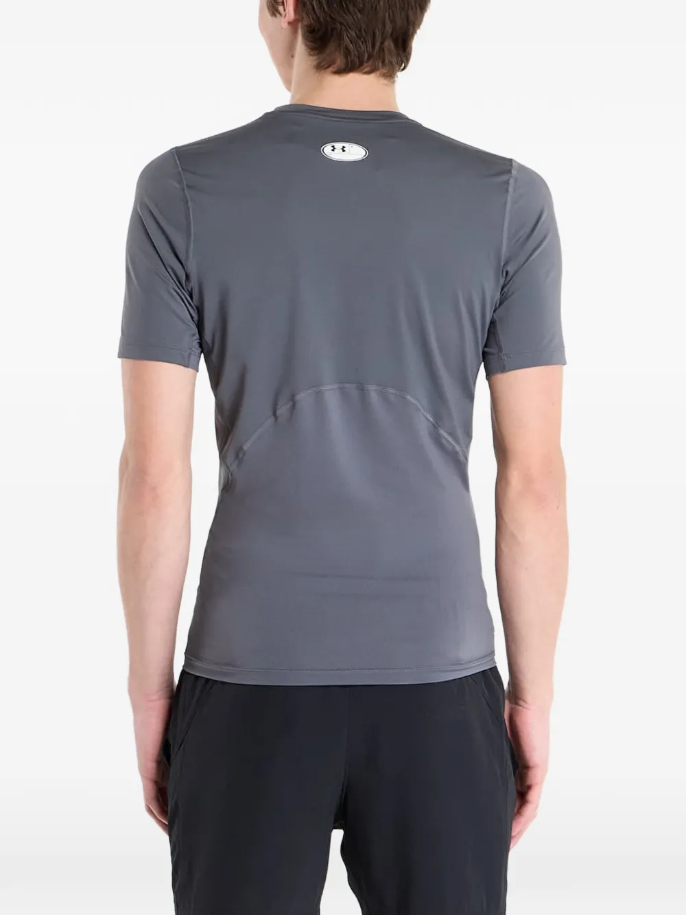 Under Armour HG Armour Comp T-shirt Grijs