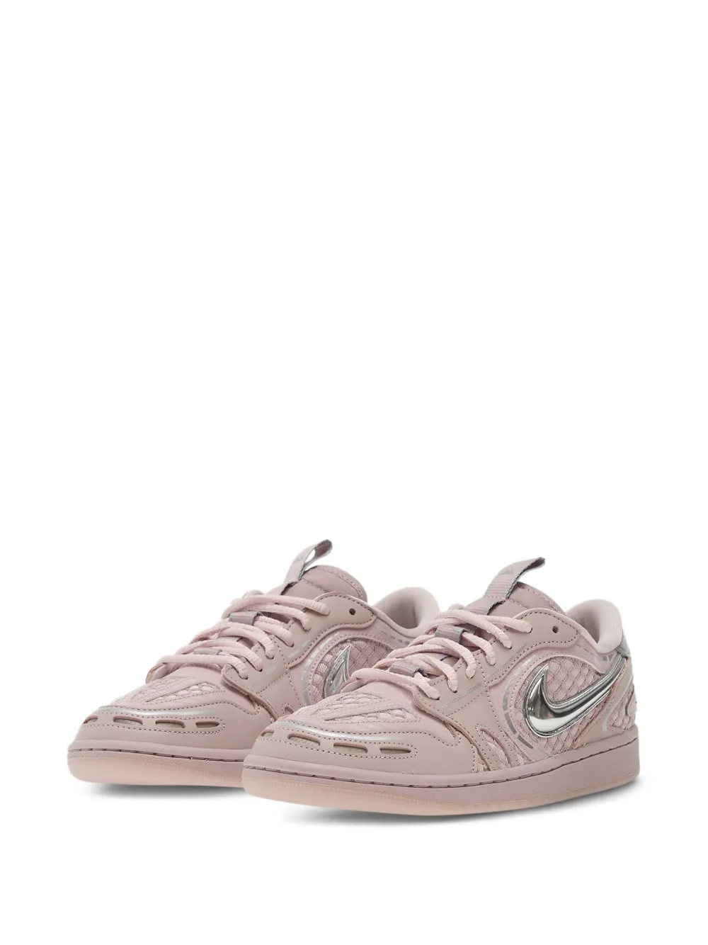 Air Jordan W 1 Low Method Of Make Lace-Up Sneakers