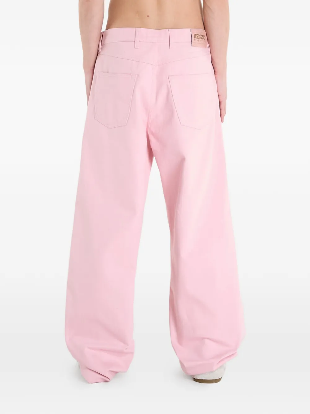  Kenzo Wide-leg Jeans - Pink 