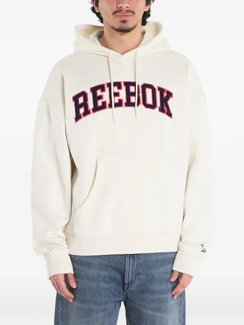 Reebok logo-embroidery hoodie