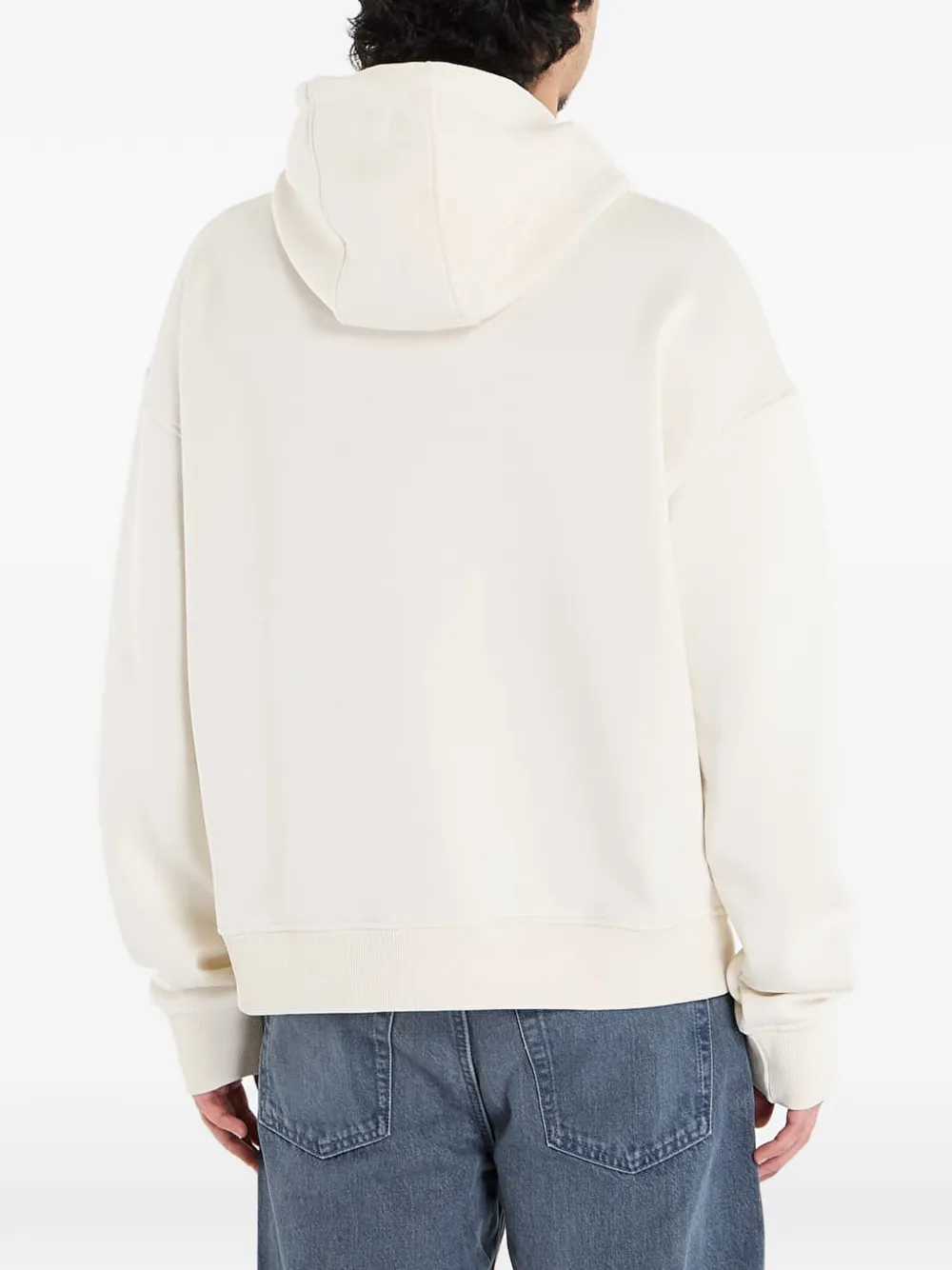 Reebok Hoodie met geborduurd logo Beige