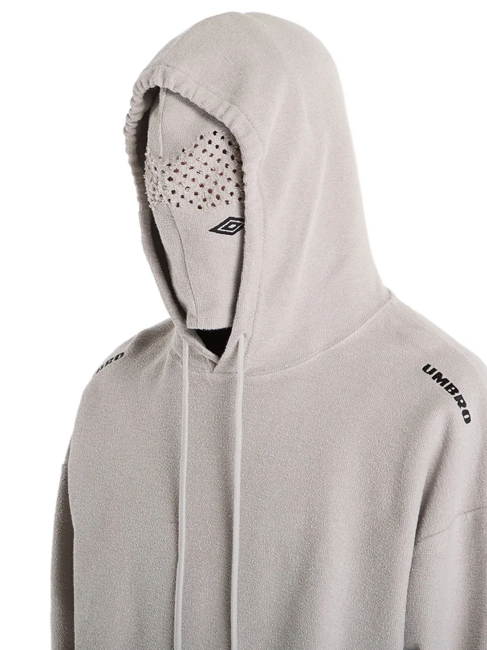 UMBRO x Slam Jam gelaagde hoodie Beige