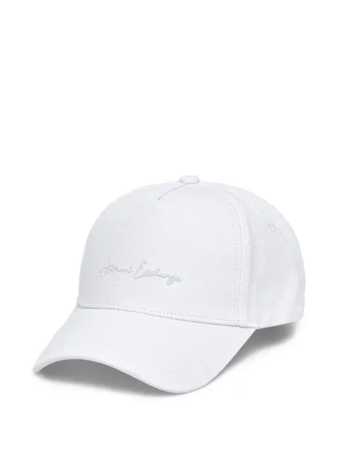 Armani Exchange embroidered-logo baseball cap