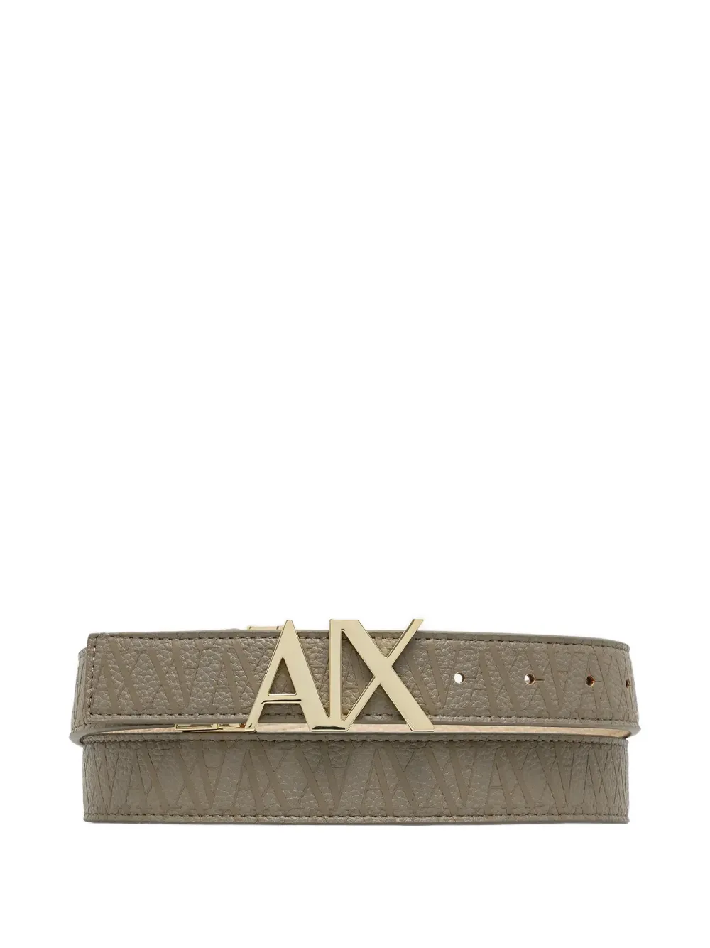 Armani Exchange Cintura con logo - Toni neutri