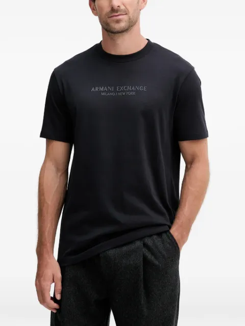 Armani Exchange logo-print T-shirt