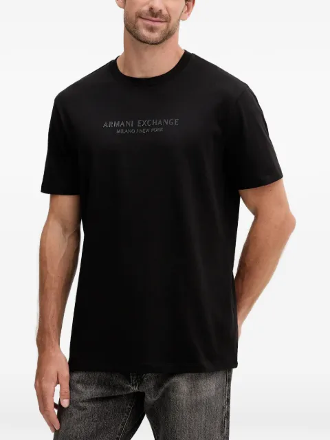 Armani Exchange logo-print T-shirt