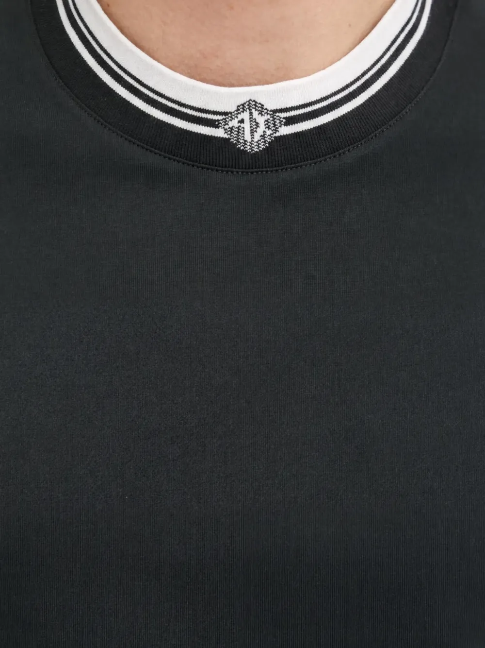 Armani Exchange logo-detail T-shirt Groen