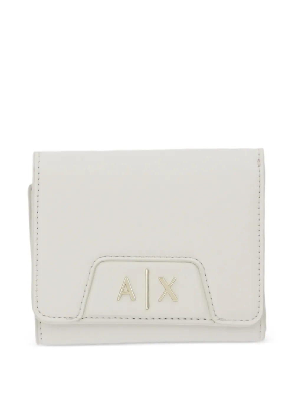 Armani Exchange Portafoglio con logo - Bianco