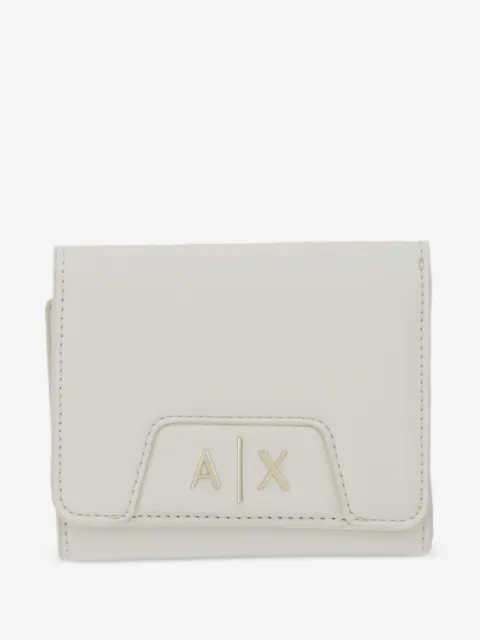 Armani Exchange logo-detail wallet