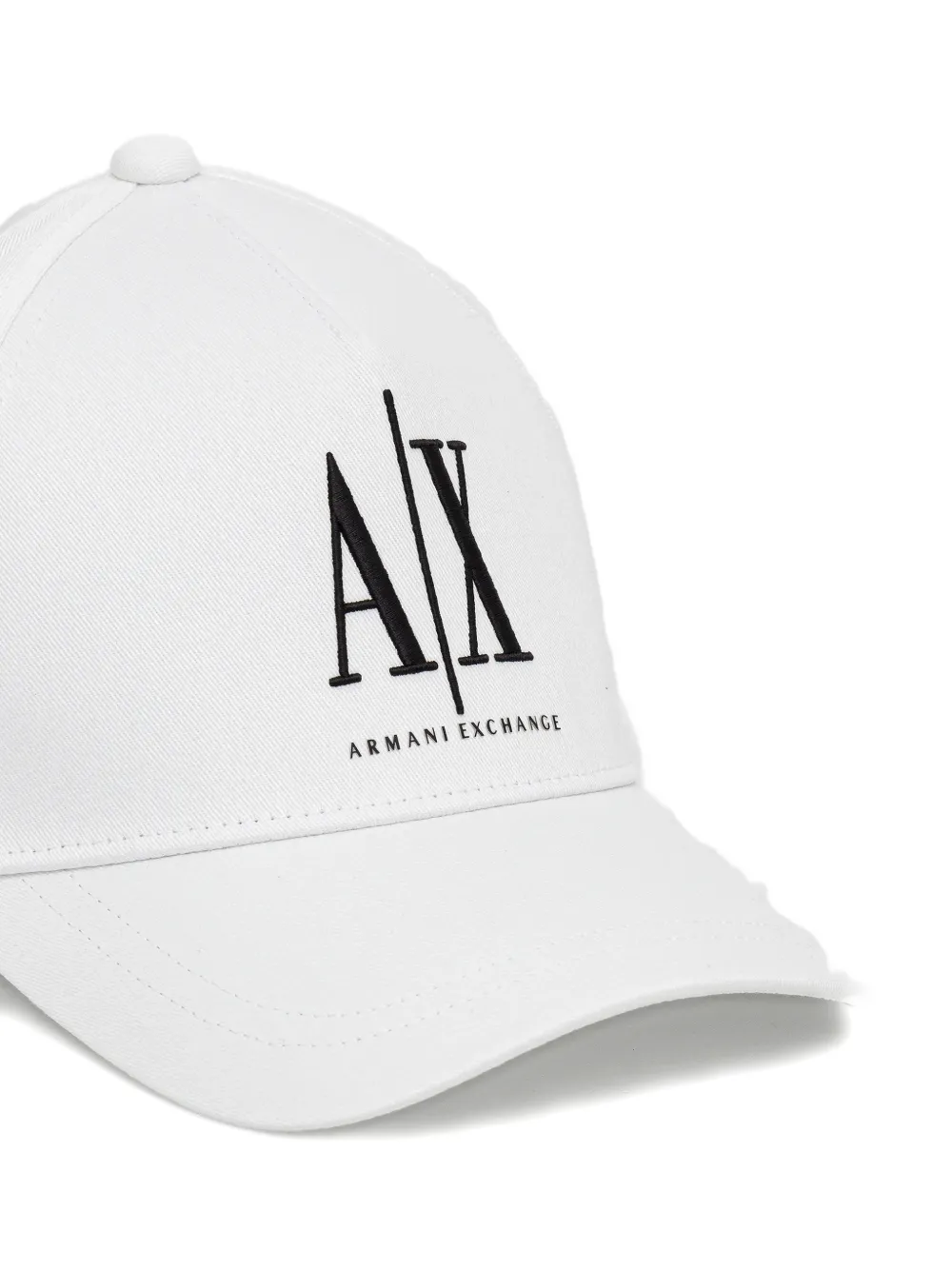  Armani Exchange Gorra Con Logo Bordado - Blanco 