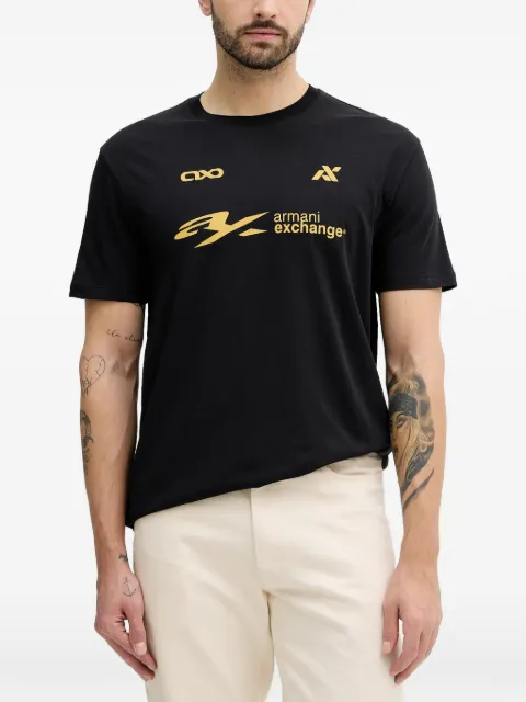 Armani Exchange logo-print T-shirt
