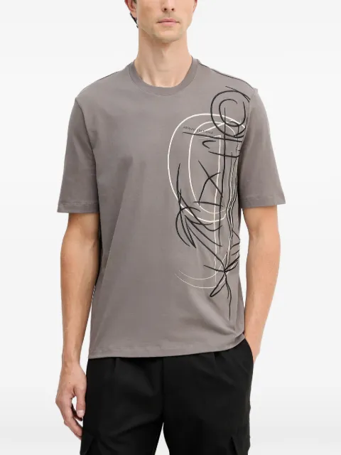 Armani Exchange logo-print T-shirt