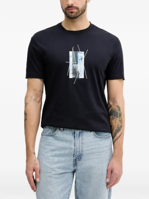 Armani Exchange graphic-print T-shirt