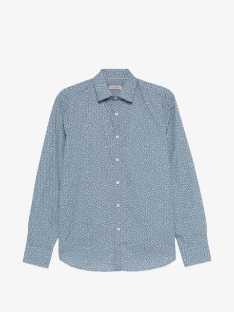 Canali floral cotton shirt