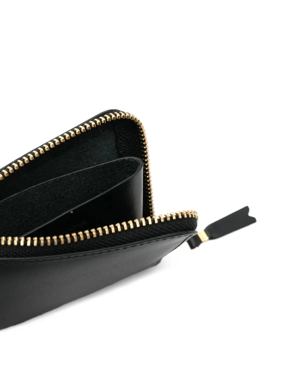 Comme Des Garçons Wallet portemonnee van leer Zwart