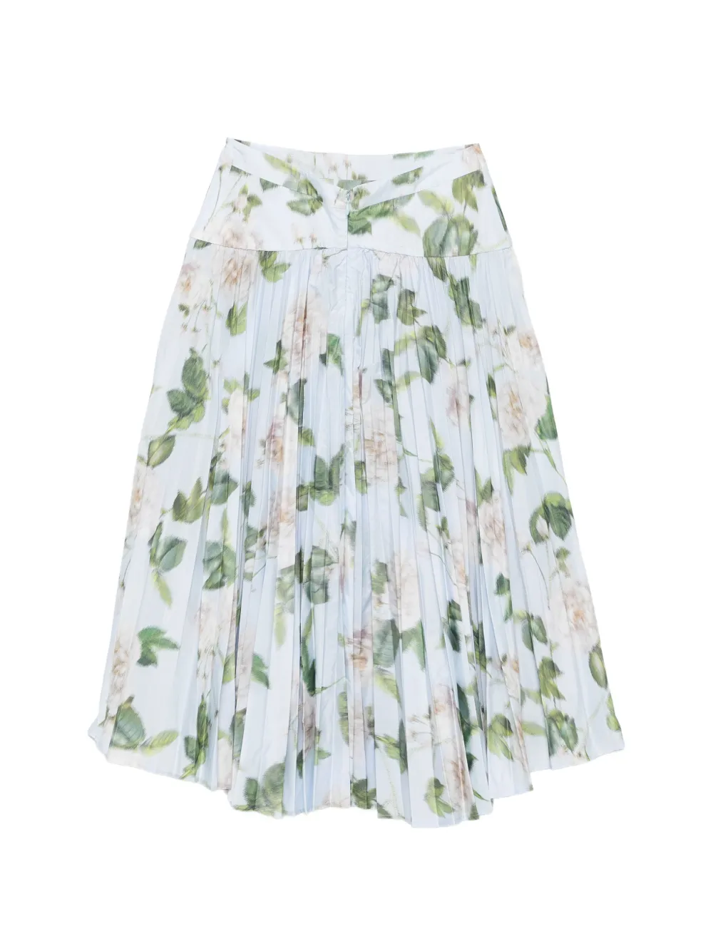 Antonio Marras Plooirok met bloemenprint Blauw
