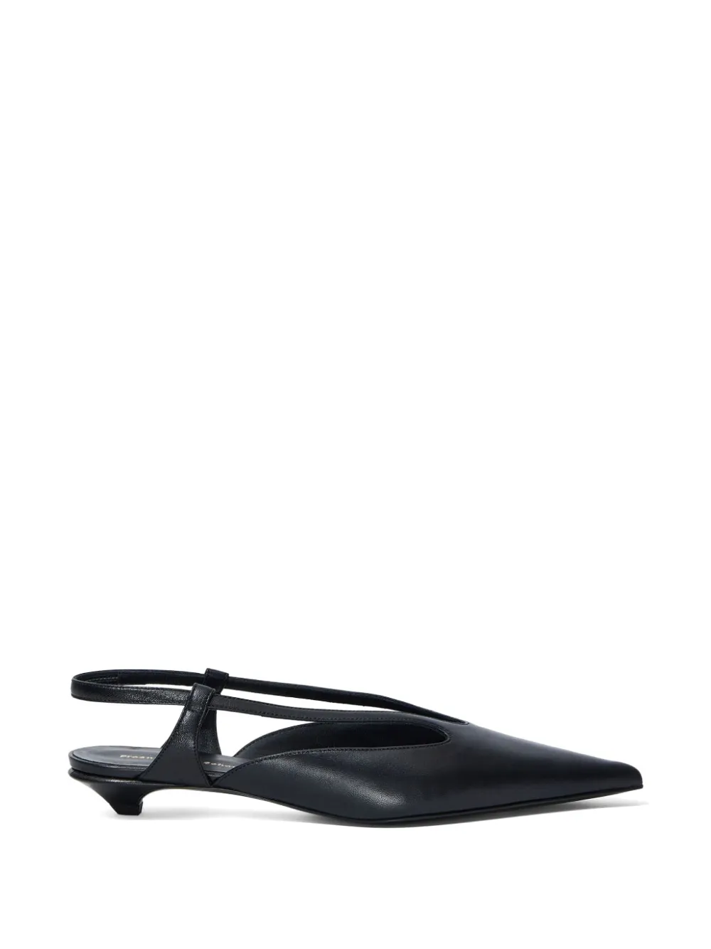Proenza Schouler pointed-toe slingback pumps - Nero