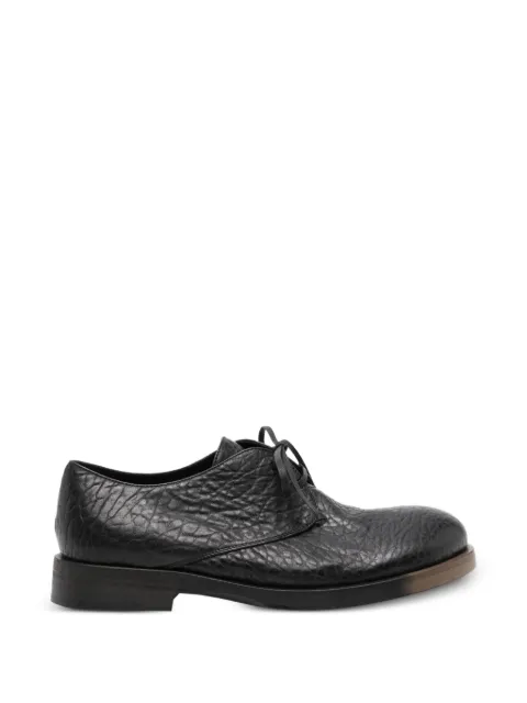 Uma Wang textured leather derby shoes