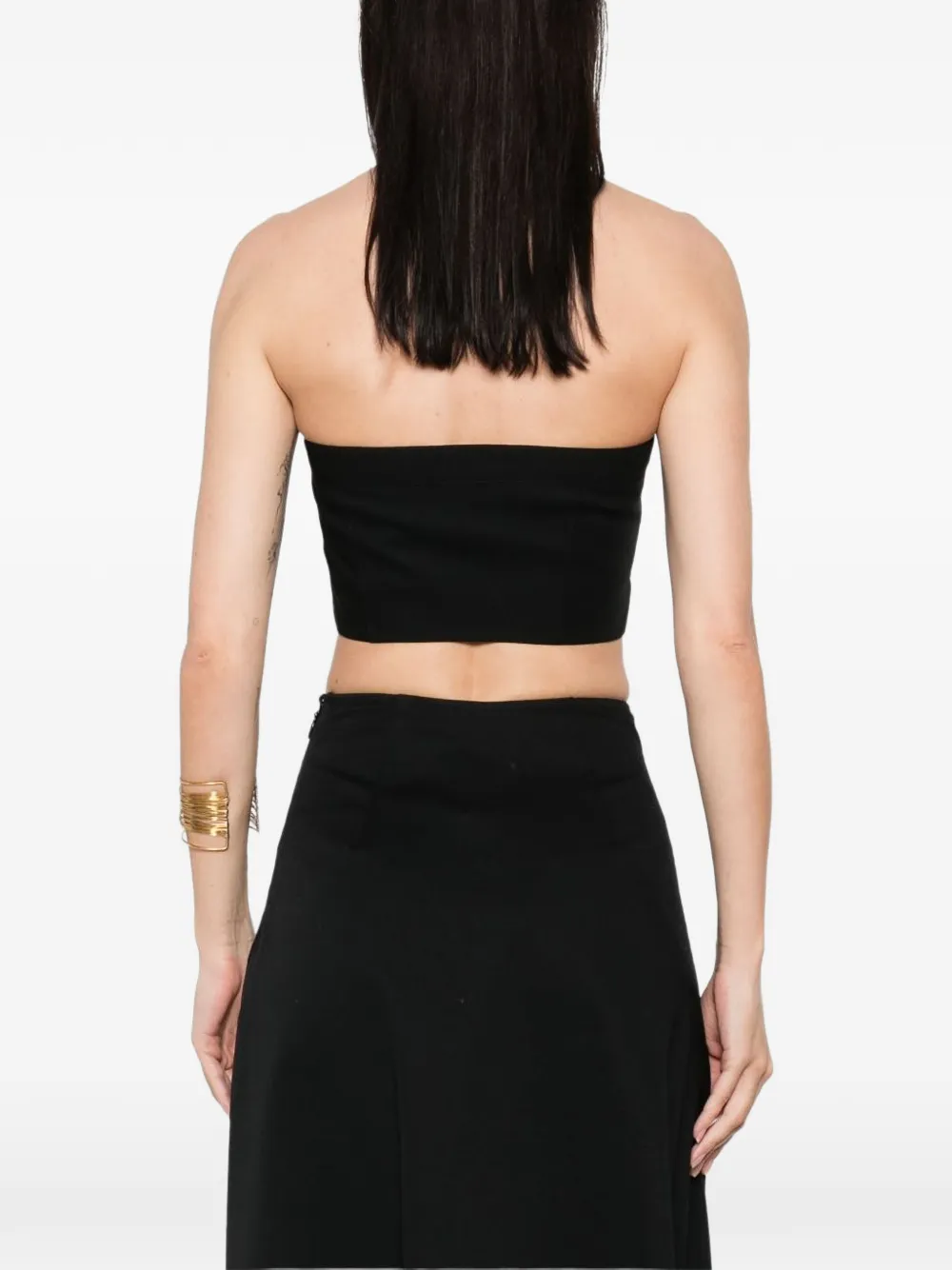 Philosophy Di Lorenzo Serafini Cropped top Zwart