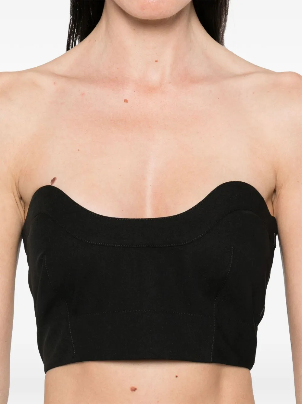 Philosophy Di Lorenzo Serafini Cropped top Zwart