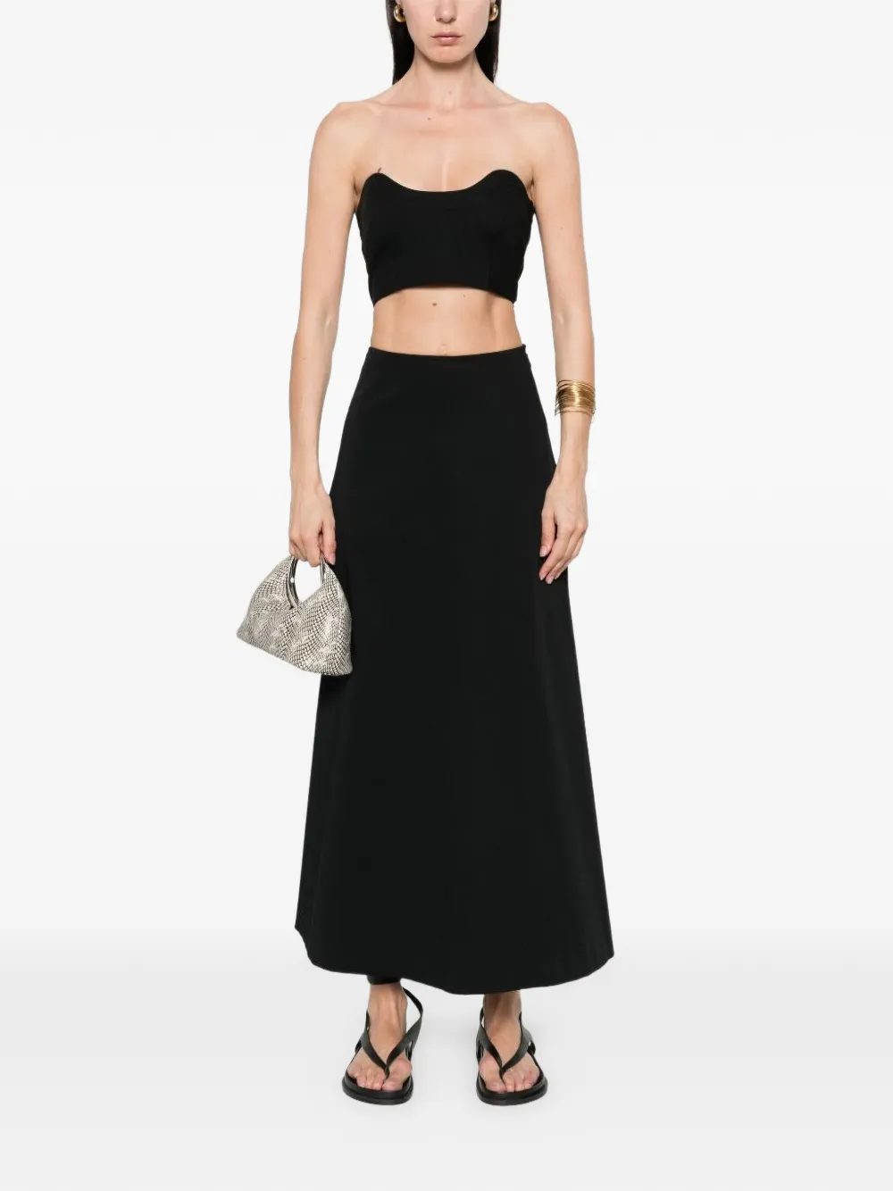 Philosophy Di Lorenzo Serafini Cropped top Zwart