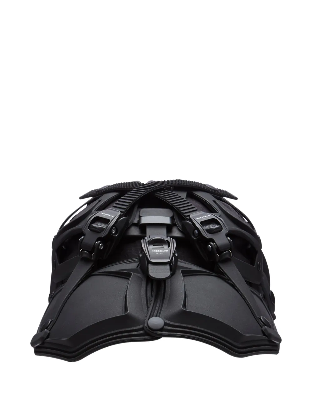 Innerraum buckle-detail visor hat - Nero