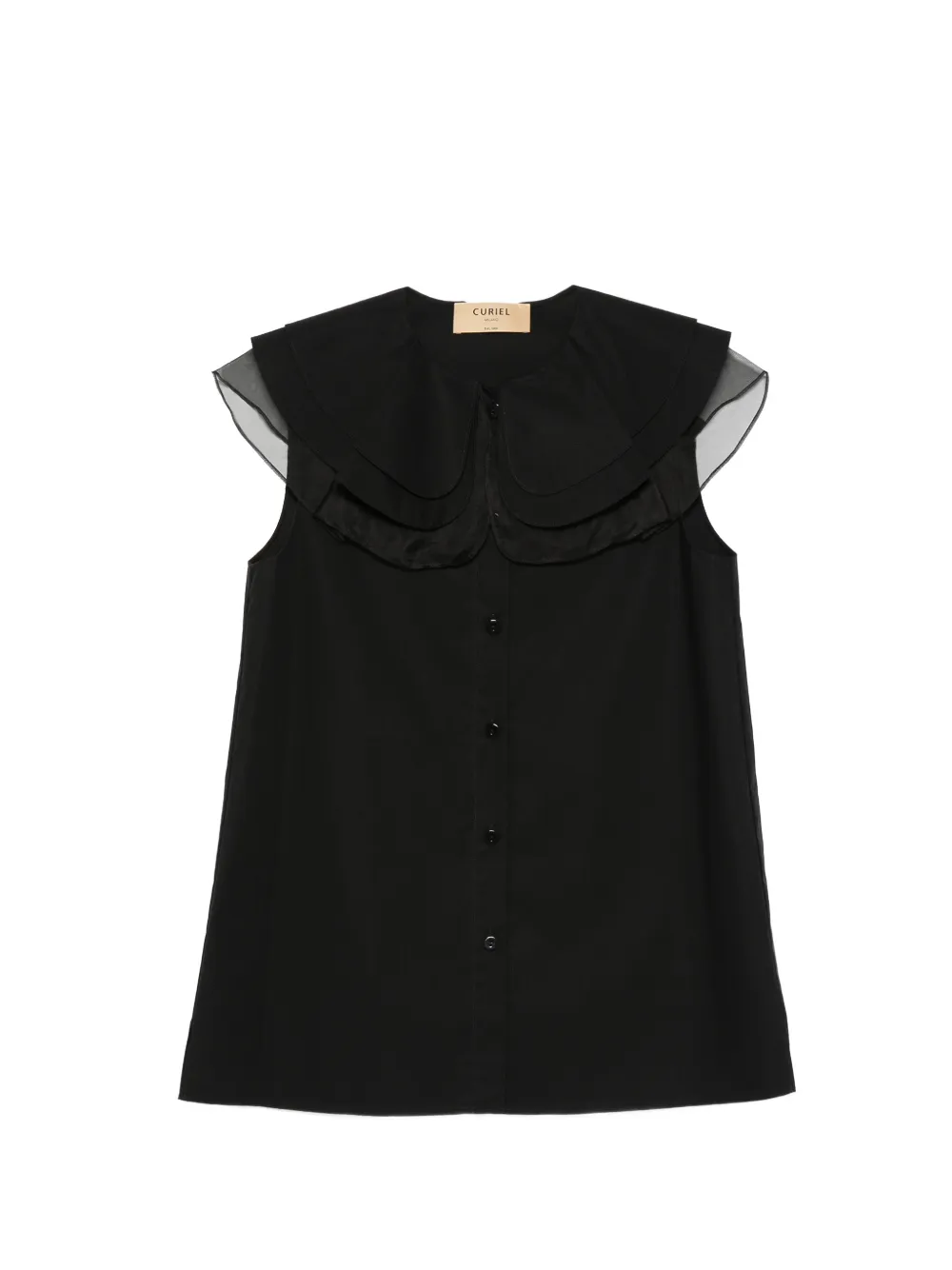 Curiel black blouse - Nero
