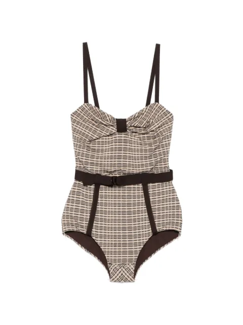 Antonio Marras belted patterned top