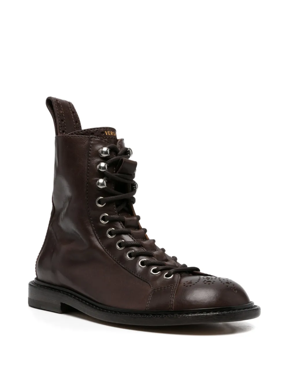 Versace lace-up brogue boots Bruin