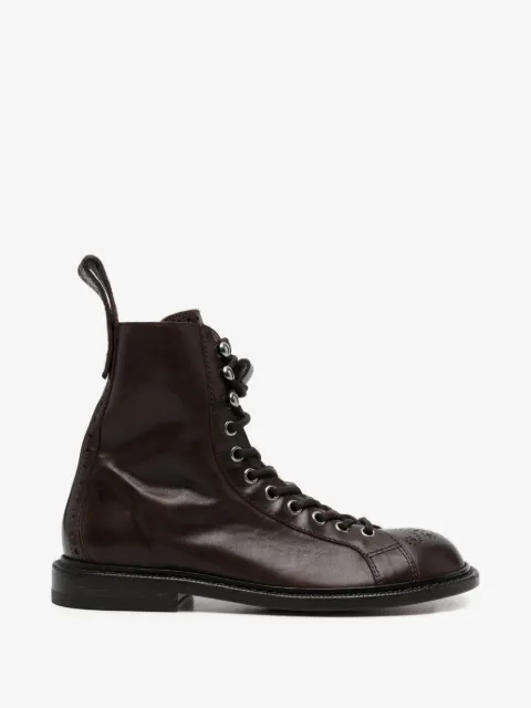 Versace Billy leather boots